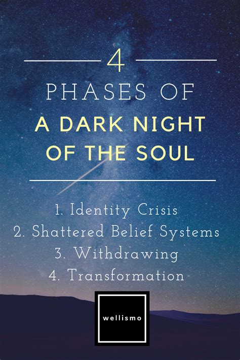 good quotes dark night of the soul richard miller|Richard Miller's Essay 'The Dark Night Of The Soul' .